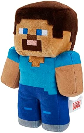 Mattel Minecraft Plush Figures 8-Inch Collectible Soft Dolls for Kids Fans