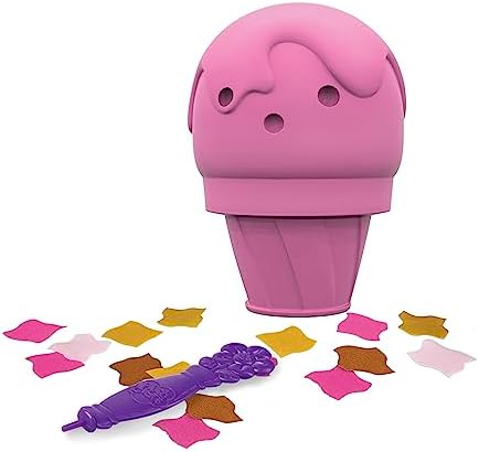 Orb Factory 3D Ice Cream Cat Plush Craft Kit
