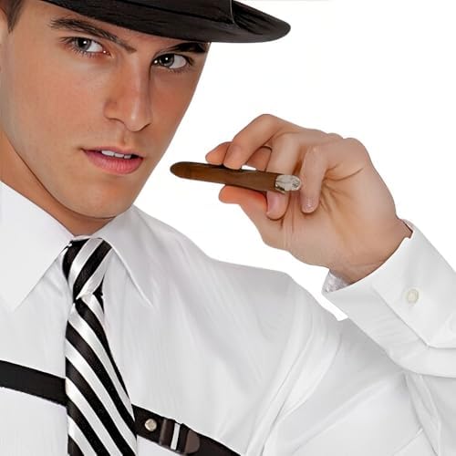 Brown Fake Puff Cigar - 45 Durable Realistic Costume Accessory