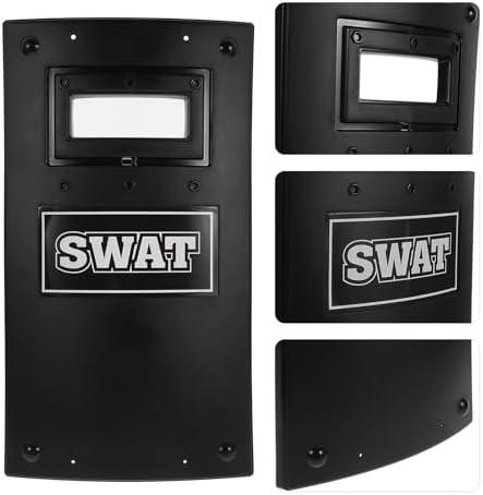 Police Shield Car Playset for Kids and Adults