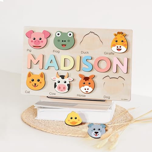Zuzu Puzzle Customized Name Toy for Toddlers