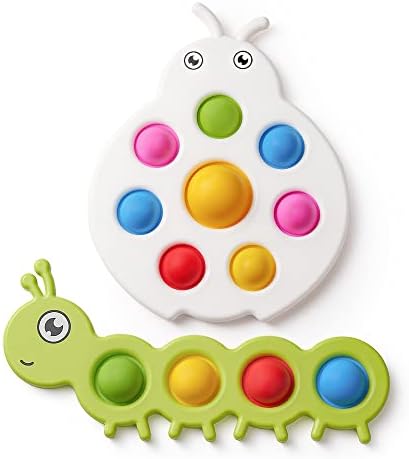 LiKee Fidget Popper Bubbles Toy for Toddlers 1-3 Years
