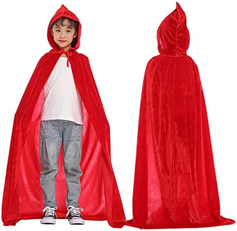Unisex Halloween Witch Cape Robe Costume for Kids