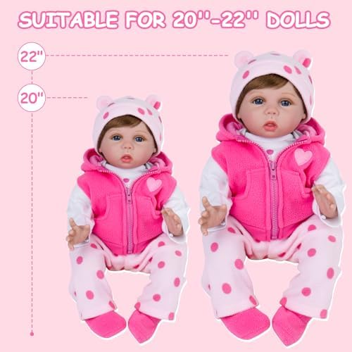 Aori Reborn Baby Doll Outfit - 20-24 Inch Clothing Accessories