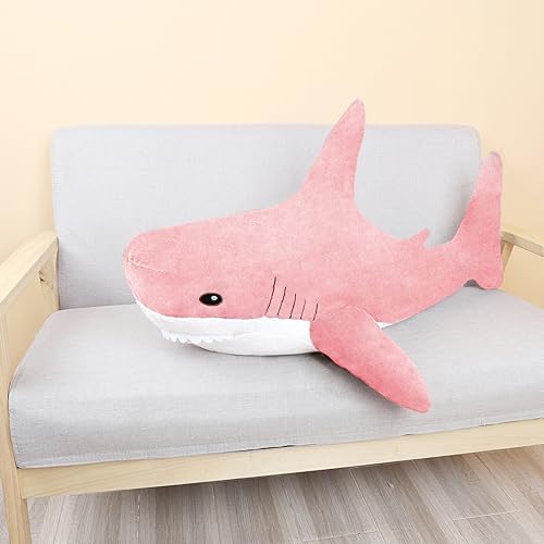 MUPI 31 Pink Shark Plush Stuffed Animal