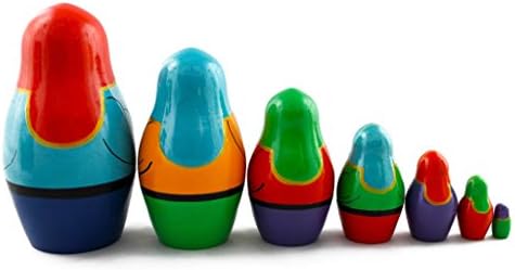 Matryoshka Russian Nesting Dolls Seven Dwarfs Set