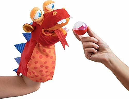 HABA Eat It Up Dragon Hand Puppet for Kids
