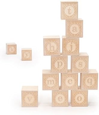 Uncle Goose Lowercase Alphabet Blocks Made in The USA