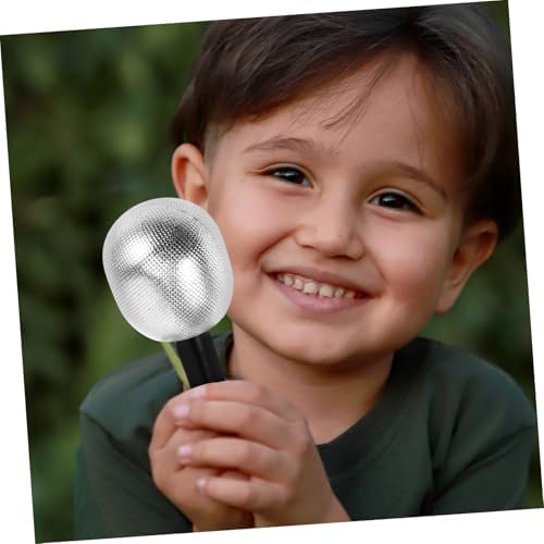 UPKOCH 2pcs Silver Mic Costume Prop for Kids and Halloween