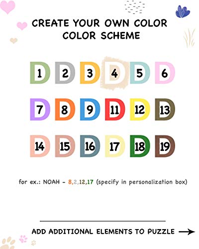 Personalized Baby Name Puzzle for Toddlers