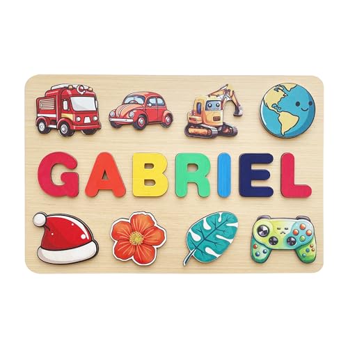Personalized Name Puzzle for Toddlers 1-3 1
