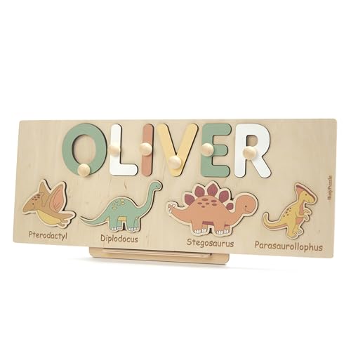 Dinosaur Name Puzzle for 1 Year Old