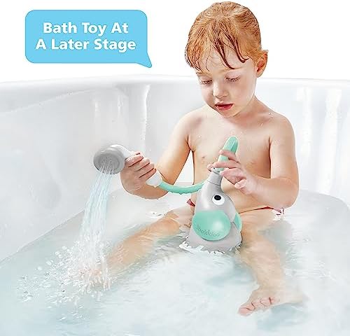 Yookidoo Baby Bath Shower Head - Elephant with Trunk Spout 1