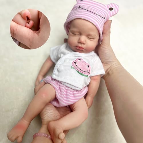 OtardDolls 33cm Reborn Baby Silicone Doll for Kids