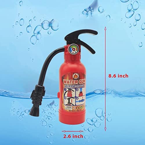 CAZOYEE 2 Pack Fire Extinguisher Role Play Toys for Kids