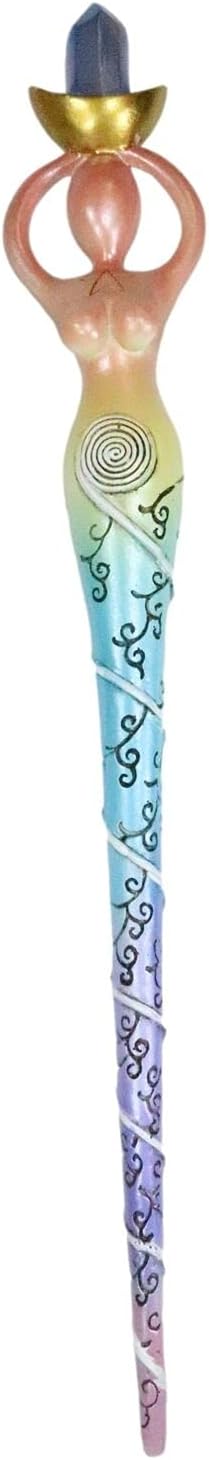 Ebros Rainbow Chakra Magic Wand 7 Colors
