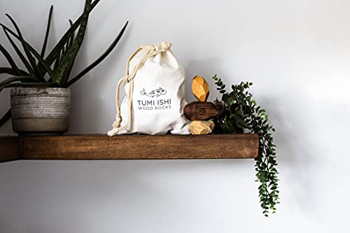 Tumi Ishi 11 Piece Natural Wood Rock Set