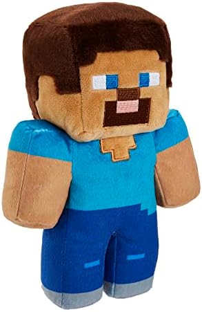 Mattel Minecraft Plush Figures 8-Inch Collectible Soft Dolls for Kids Fans