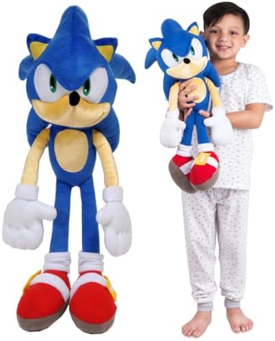 Franco Sonic The Hedgehog Plush Cuddle Pillow Buddy 1