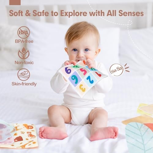Hahaland Baby Tissue Box Toy for 6-12 Months