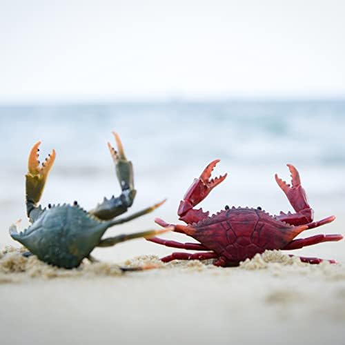 GeminiGenius Crabs Animal Figures for Kids