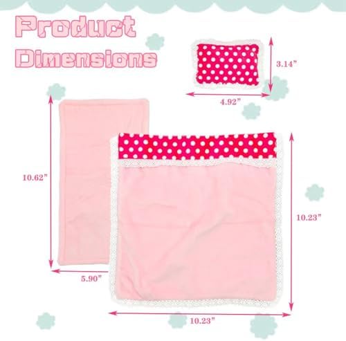 Ferberbears Baby Doll Bedding Set 8-12 Inches Playset