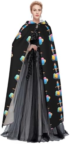 MJHKXLJ Little Girl Balloon Bench Hooded Cloak