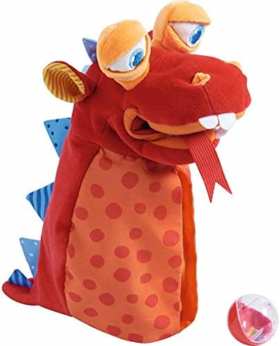 HABA Eat It Up Dragon Hand Puppet for Kids