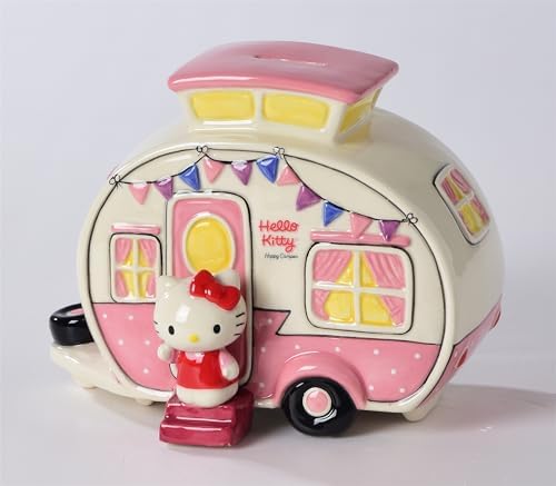 Hello Kitty Retro Camper Coin Bank by Blue Sky Clayworks