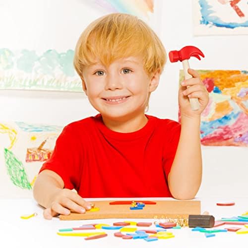 Fowecelt Wooden Hammer Toys for Kids