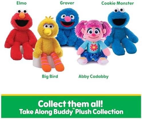 GUND Sesame Street Elmo Take Along Buddy Plush 13 Inch