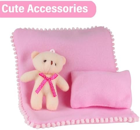 Young Buds Baby Doll Cradle Bassinet Portable Carrier