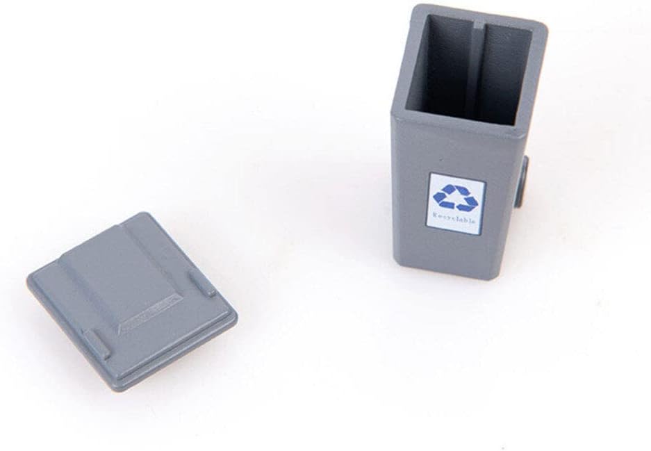 SHINEOFI Miniature Garbage Can 187 Scale Decor