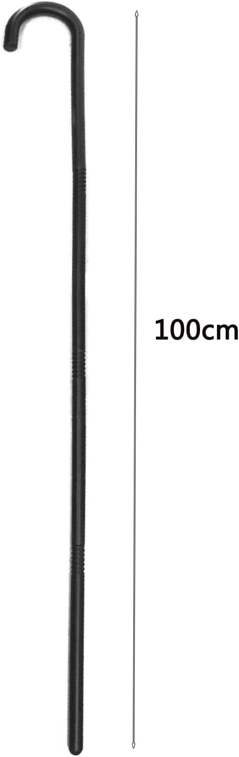 BinaryABC Halloween Costume Plastic Magician Crutch Cane Black
