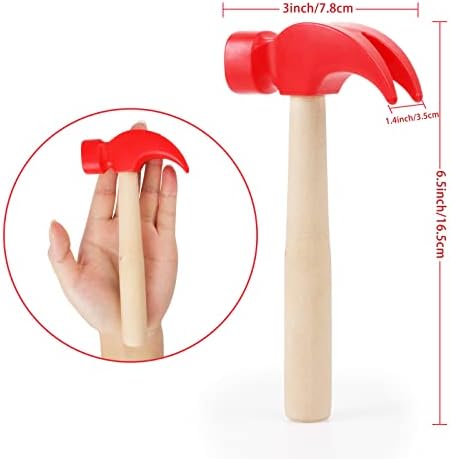 Fowecelt Wooden Hammer Toys for Kids