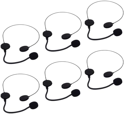 Ciieeo 6pcs Microphone Headset for Kids Cosplay Party