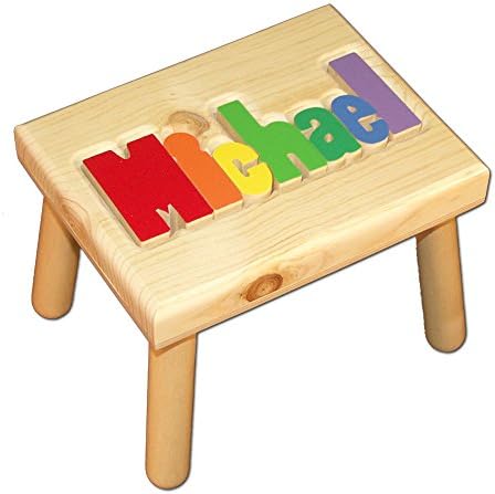 Damhorst Toys Personalized Name Puzzle Stool 1