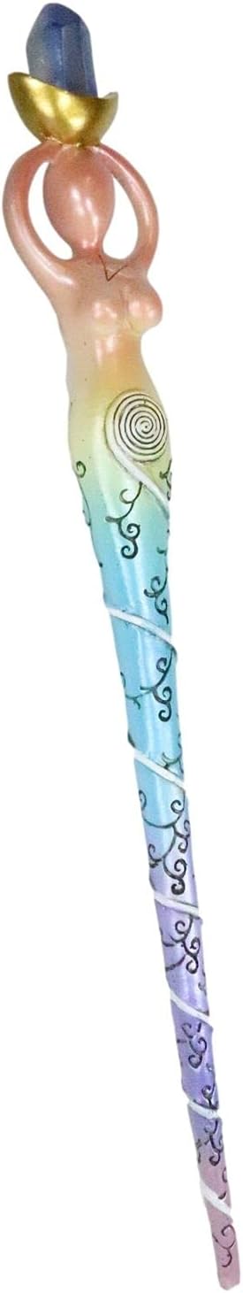 Ebros Rainbow Chakra Magic Wand 7 Colors