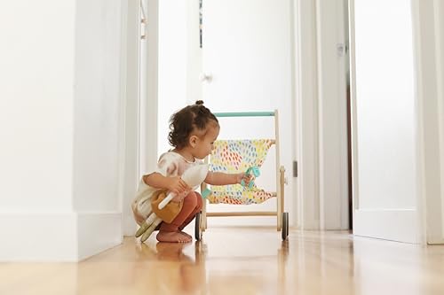 LOVEVERY Buddy Stroller - Wooden Toy for Pretend Play