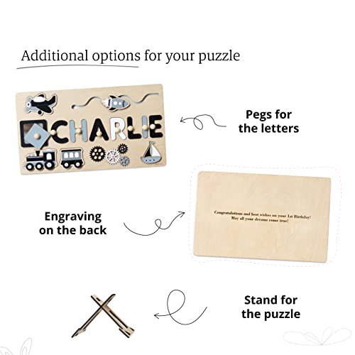 Busy Board For Toddler Girl Educational Wooden Toy