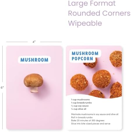 Daddy Me Recipe Card Set for Healthy Kids 2-8 Years