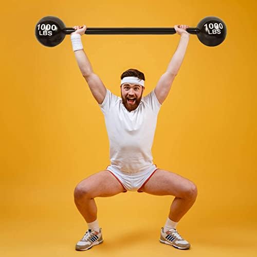 LIYDE Giant Inflatable Dumbbell - Party Decor Costume Prop
