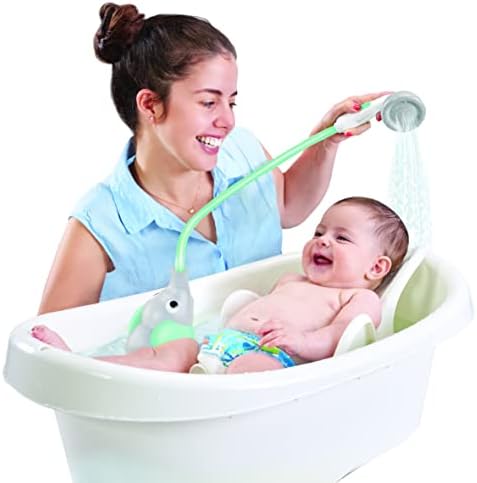 Yookidoo Baby Bath Shower Head - Elephant with Trunk Spout 1