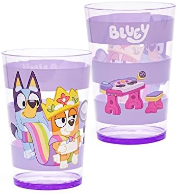Zak Designs Bluey Nesting Tumbler Set 4-Pack
