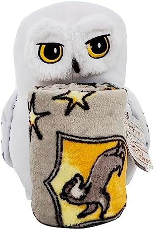 Northwest Hedwig Hugger Pillow Throw Blanket Set
