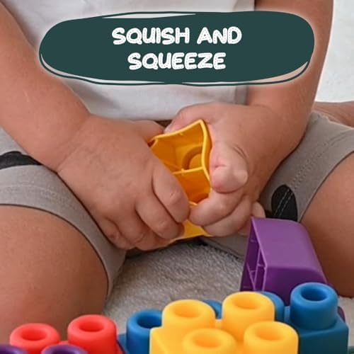 WaBee Baby Large Soft Building Blocks 20-Piece for Toddlers