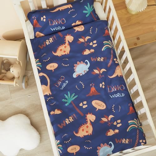 MORAIS Toddler Nap Mat with Pillow and Blanket