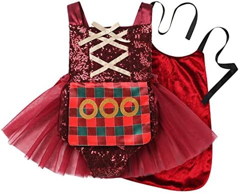 IMEKIS Halloween Witch Costume for Girls with Cape