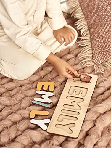 Pabawa 1st Birthday Name Puzzle Wooden Toy