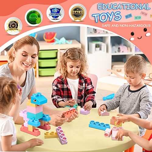 Chenxuanbro STEM Soft Building Block Set for Kids